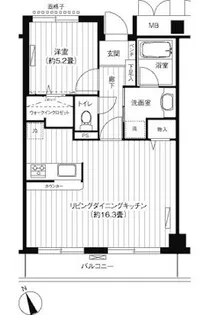 新御茶ノ水アーバントリニティ【11階】の間取り