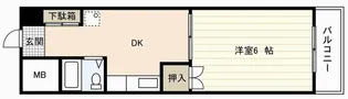 第2原本ビル【7階】の間取り