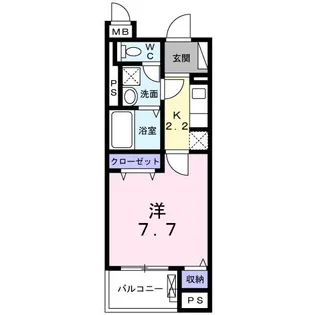 K.グランツ【1階】の間取り
