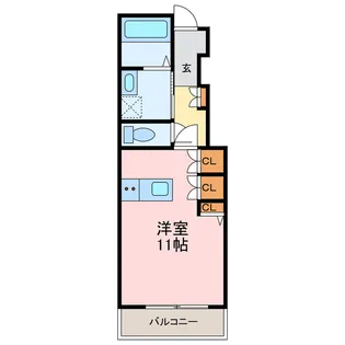 Sun Luce見能林【1階】の間取り