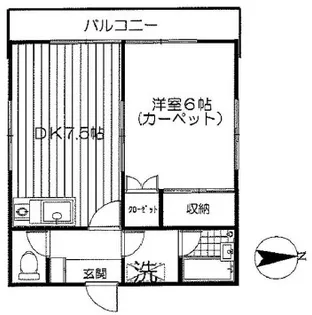 平野ビル【2階】の間取り
