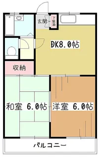 グランハイツ【1階】の間取り