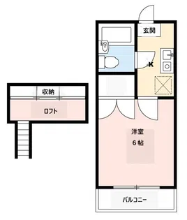 ガーデンヒルズ新倉C棟【1階】の間取り