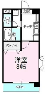サンロード二番町【8階】の間取り