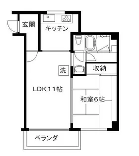 赤坂リキマンション【3階】の間取り