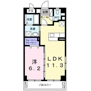 ぽらりす YM.【4階】の間取り