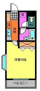 ソレイユ【2階】の間取り
