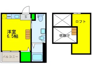 ソレイユ堺【2階】の間取り