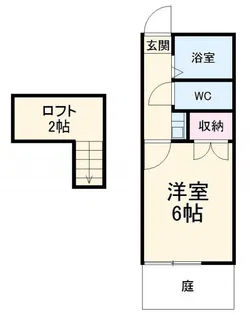 コンシェール川合【1階】の間取り