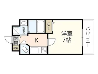 オリオリシティVI【5階】の間取り