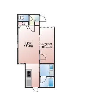 Living with Moto【2階】の間取り