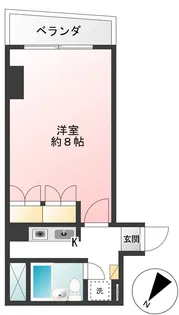 シンフォニープラザ【1階】の間取り