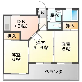 エスアールハイツ【3階】の間取り