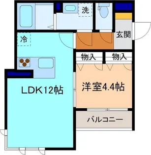 SH・コンフォーザ【2階】の間取り