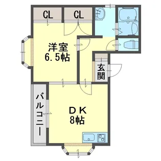 ロワールI【1階】の間取り