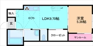 station(スタシオン)【1階】の間取り