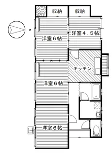 群馬県高崎市新保町【一戸建】の間取り