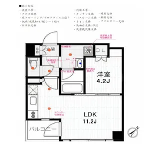 東京都品川区東五反田1【マンション】の間取り