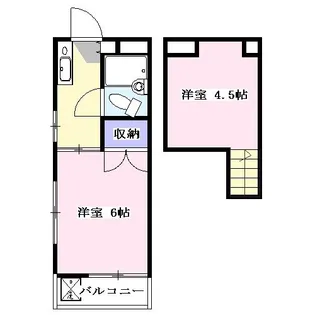 ソフィア西武園【2階】の間取り
