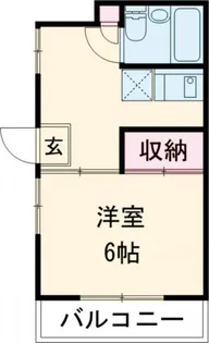 ベルメゾン【1階】の間取り