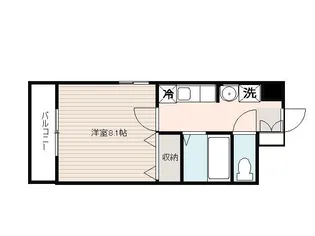 京都府京都市山科区安朱北屋敷町【マンション】の間取り