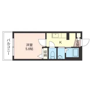 シティアーク【3階】の間取り