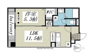 エクセラン鹿嶋【2階】の間取り