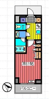 埼玉県川口市西川口1【マンション】の間取り