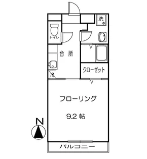 プレシャス【1階】の間取り