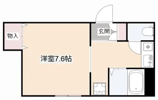 大阪府高槻市芥川町2【マンション】の間取り