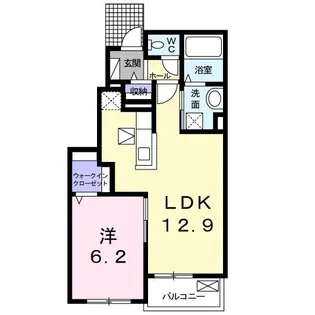 ダンディライオンII【1階】の間取り