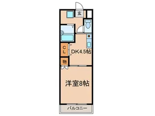 メゾン大橋II【3階】の間取り