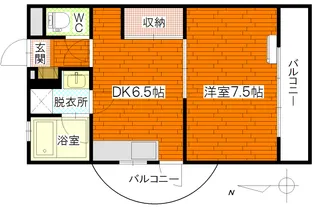 青木ビル【3階】の間取り