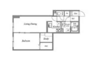 オーパスホームズ白山【9階】の間取り