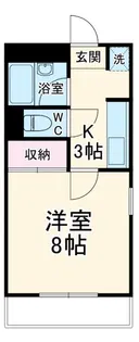 ビバリーハイツ【3階】の間取り