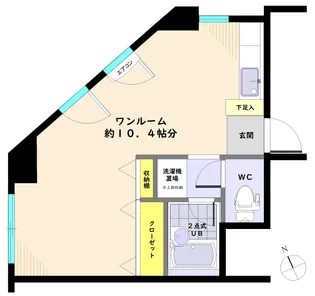國 府 ビ ル【3階】の間取り