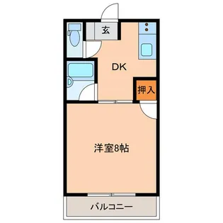 蔵重ハイツ【2階】の間取り