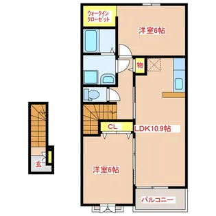 NEXT Century【2階】の間取り