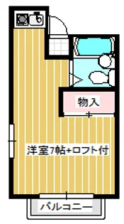コーポサンフラワー【1階】の間取り