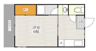 プリモレガーロ大濠【2階】の間取り