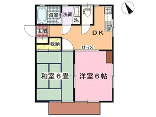 カーサいとう【1階】の間取り