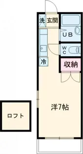 ホープハウス【1階】の間取り