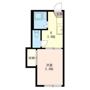四街道ウエストヴィラ【2階】の間取り