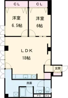 PHOENIX COURT 交野II【2階】の間取り