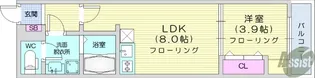 ラズワード薬師堂【3階】の間取り