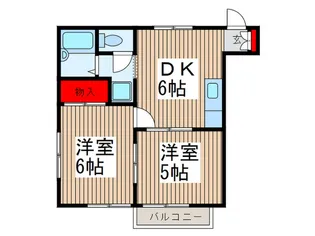 アメニティ21【1階】の間取り