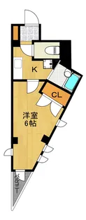 神奈川県川崎市中原区木月4【マンション】の間取り