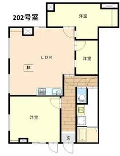 WEST BLD【2階】の間取り