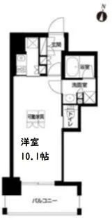 アーバネックス北浜【2階】の間取り