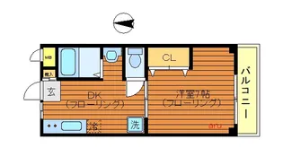 東京都三鷹市井の頭2【マンション】の間取り